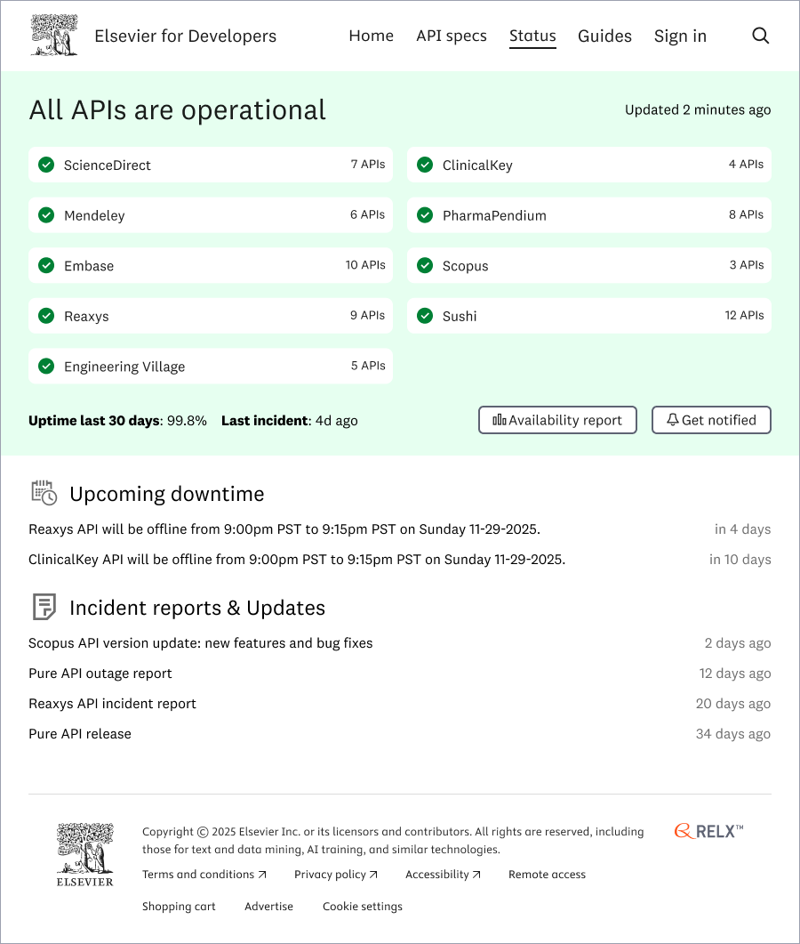 Modernising Elsevier’s API Experience for an AI‑Driven World